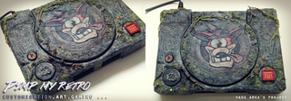 Illustration for article titled Custom PlayStation Based on Crash Bandicoot